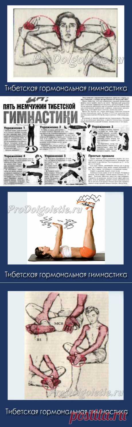 Тибетская гормональная гимнастика. | Познавательный сайт ,,1000 мелочей&quot;