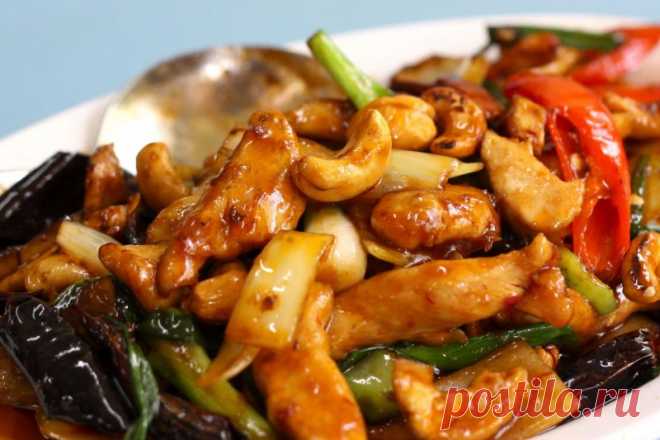 Курица по-тайски с овощами – 7 пошаговых рецептов