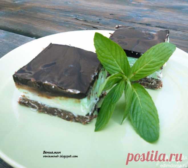 Канадский десерт (Mint Nanaimo Bars) пользователя Вениамин