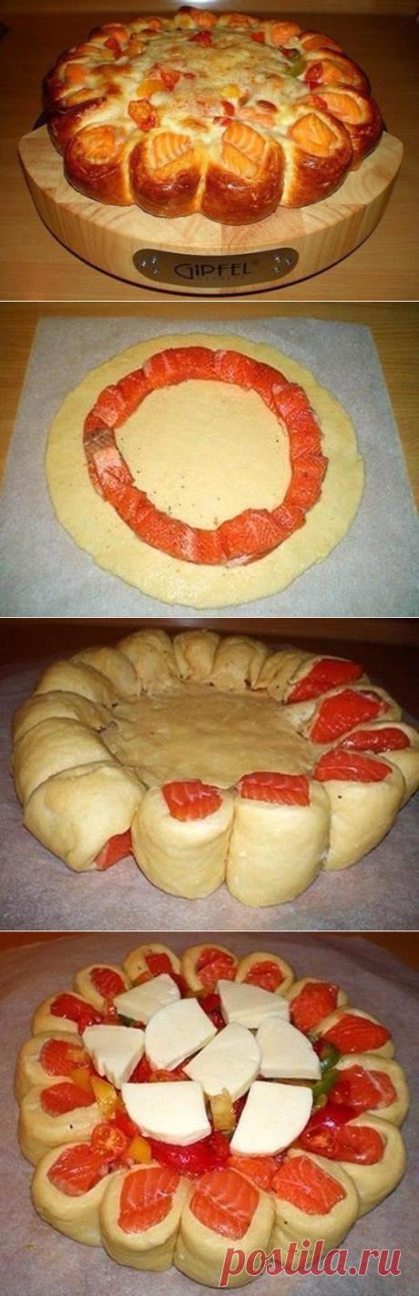 КРАСИВЫЙ И ВКУСНЫЙ РЫБНЫЙ ПИРОГ