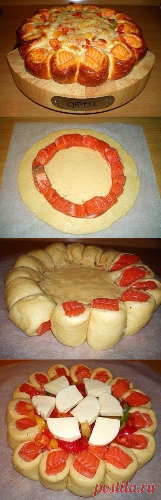 КРАСИВЫЙ И ВКУСНЫЙ РЫБНЫЙ ПИРОГ