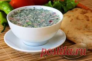 Холодный суп - окрошка