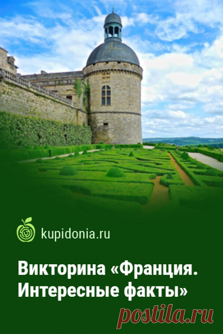 Викторина «Франция. Интересные факты». Интересные вопросы о Франции из серии «Страны Европы». Что вы знаете о ней? Проверьте свои знания!