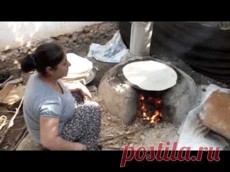 Yufka ekmek yapılışı Çorumlular