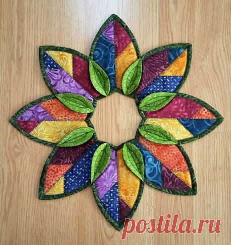 Салфетка из лоскутков