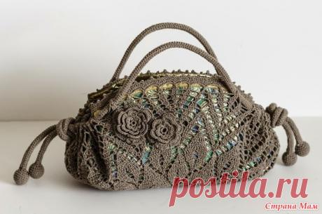 Красивые сумочки из круглых салфеток