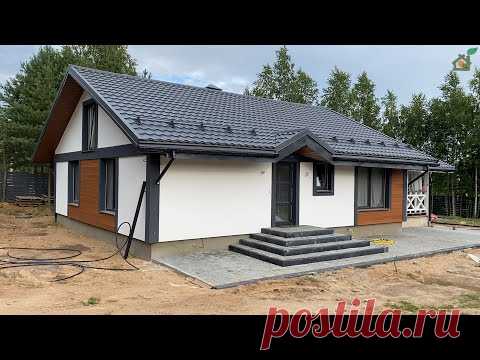 Стройка ДОМа 10 на 11 м с ПЕЧЬЮ ЛЕЖАНКОЙ!!! ЧАСТЬ 9