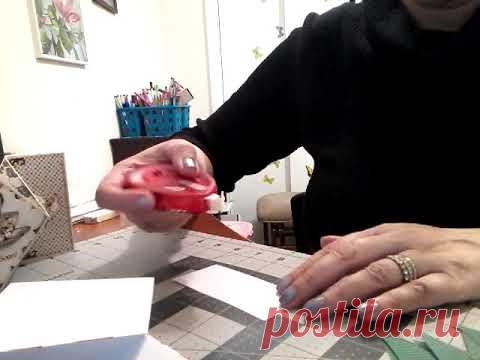 МК для начинающих. Открытка раскладная 