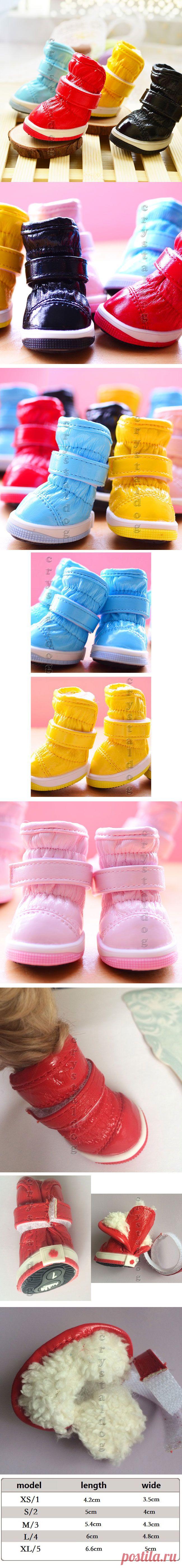 Дутики для собак - зимние сапожки для собак - ~ ОБУВЬ ДЛЯ СОБАК - ОДЕЖДА ДЛЯ СОБАК - Crystaldog