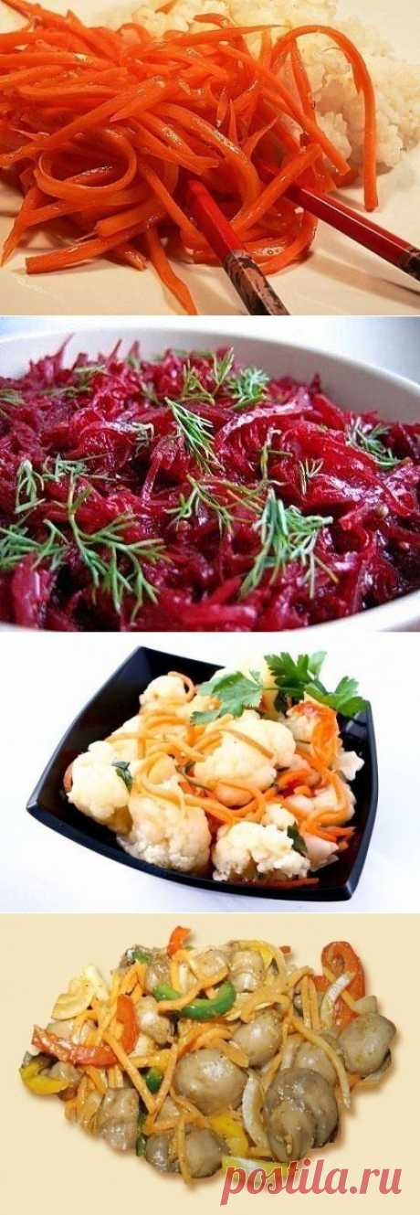 салаты по-корейски