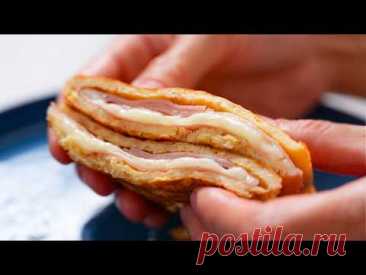 СУПЕР идея на ЗАВТРАК за 5 минут! ВКУСНЫЙ, ПОЛЕЗНЫЙ и простой рецепт!