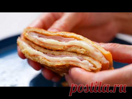СУПЕР идея на ЗАВТРАК за 5 минут! ВКУСНЫЙ, ПОЛЕЗНЫЙ и простой рецепт!