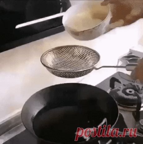Как сделать воздушный омлет...