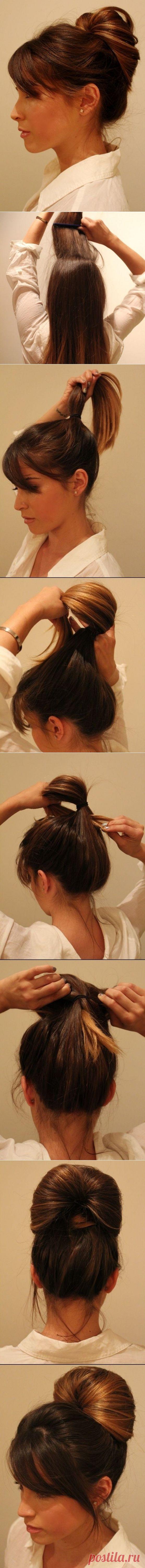 Десятисекундная причёска (Diy) / Прически /