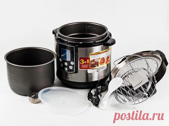 Скороварка-коптильня 6 л Magnit RPC-200 :: Интернет-магазин «MetalPosuda»