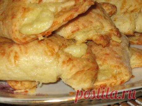 СЫРНЫЕ РОГАЛИКИ ! К ЗАВТРАКУ