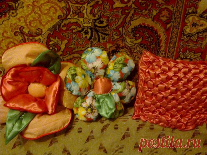 подушки пошиты моими руками