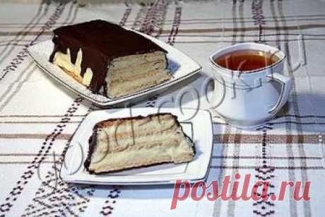торт из печенья по-польски, рецепт приготовления