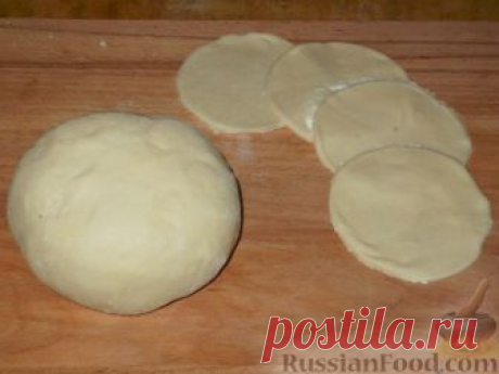 Рецепт: Заварное тесто для вареников на RussianFood.com
