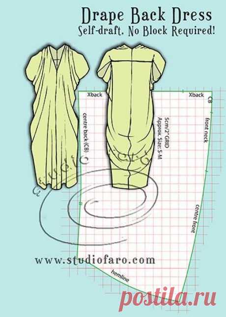 Pattern Puzzle - Drape Back Dress | well-suited | Bloglovin’