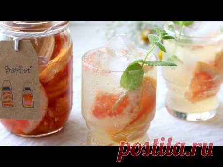 달콤쌉싸름 자몽청 + 선물포장 + 자몽에이드♥ : Grapefruit Tea [아내의 식탁]