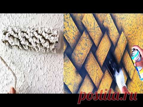 3D gold wall texture looks like a royal