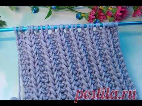 Beautiful Stitch ~ One Row and Repeat ~ Tunisian Crochet Pattern