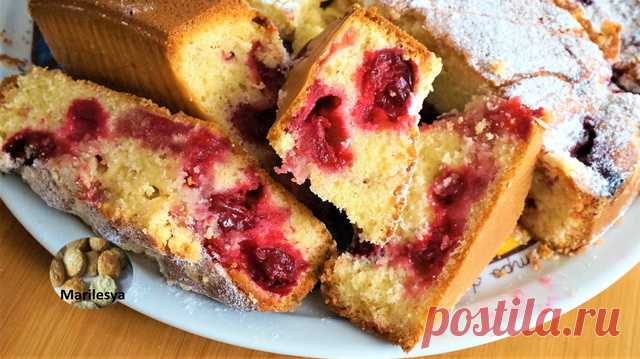 Вишнёвый пирог из замороженной вишни – пошаговый рецепт с фотографиями