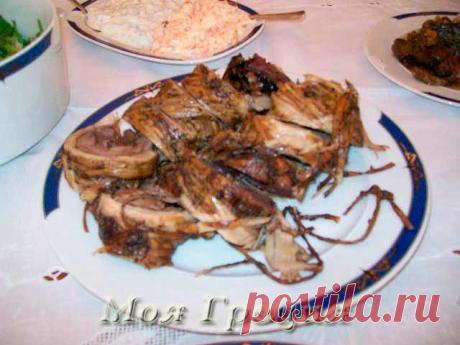 Греческая пасхальная закуска Кокореци