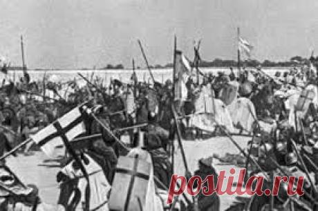 Сегодня , 18 апреля ,в нашей стране отмечается День воинской славы России — День победы русских воинов князя Александра Невского над немецкими рыцарями на Чудском озере (Ледовое
побоище, 1242 год).
Валентина Куликова