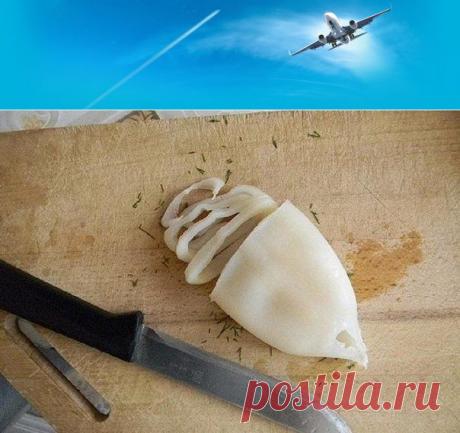 Кальмары в кляре.