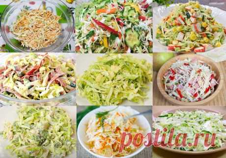 Салаты из свежей капусты - 17 простых и вкусных рецептов Сегодня готовлю восхитительные салаты из свежей капусты. Витаминные, легкие в приготовлении и конечно же вкусные! Целых простых и вкусных 18 рецептов