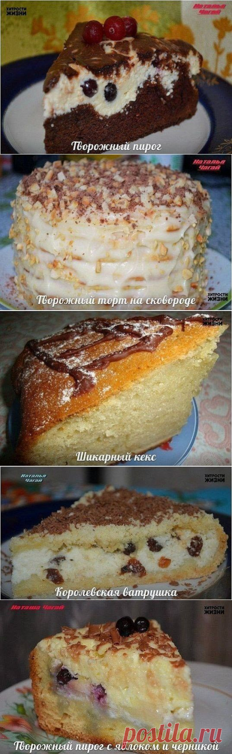 10 РЕЦЕПТОВ ДОМАШНЕЙ ВЫПЕЧКИ ИЗ ТВОРОГА » В сети – себя просвети!
