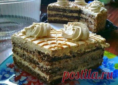 Самый вкусный торт "Крем-брюле"