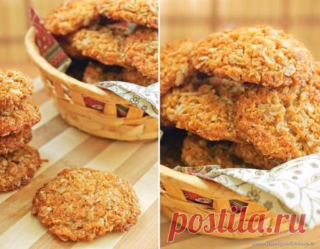 ДОМАШНЕЕ ОВСЯНОЕ ПЕЧЕНЬЕ БЕЗ ЯИЦ — Фактор Вкуса