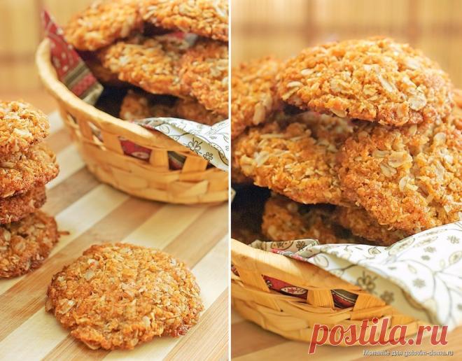 ДОМАШНЕЕ ОВСЯНОЕ ПЕЧЕНЬЕ БЕЗ ЯИЦ  — Фактор Вкуса