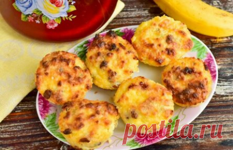 ПП маффины с творогом
