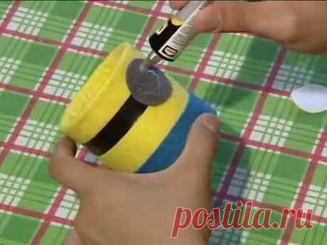 Пенал «Миньон» / Pencil case «Minion» / ПОДЕЛКА