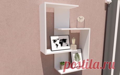 Настенная полка Рига | Vellea Home