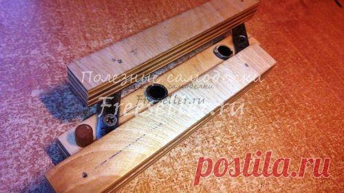 Приспособление для врезки шкантов