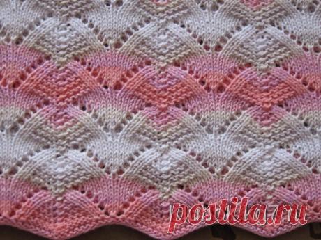 Узор «Ёлочка» (УЗОРЫ СПИЦАМИ) — Журнал Вдохновение Рукодельницы