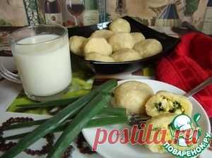 Пызы с яйцом и луком - кулинарный рецепт