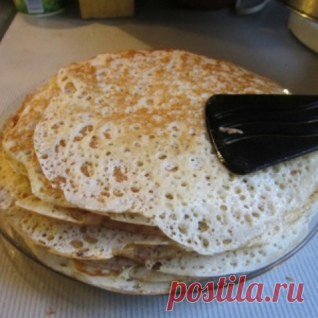 Заходите на блины! (самые вкусные блины, рецепт очень вкусных блинов, такого Вы еще не пробовали!)...простите...