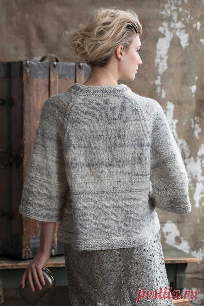 Кардиган с ромбами Diamond Texture - Вяжи.ру