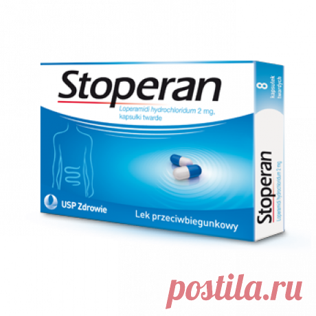 Stoperan x 18 capsules relieves symptoms of diarrhea