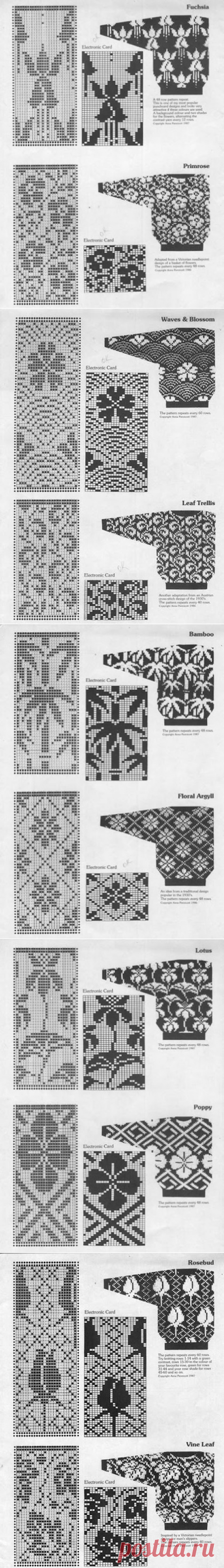 susy.knittmachine — альбом «Punch Card / Anne Pennicott Original & Oriental Leaf Flover» на Яндекс.Фотках