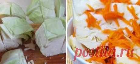 Маринованная капуста самого быстрого приготовления. Закуска получается просто объедение! Хрустящая капуста в изумительном маринаде приятно удивит ваших родных и порадует гостей, ее вкус никого не оставит равнодушным.