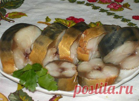 Почти копченая скумбрия | Банк кулинарных рецептов