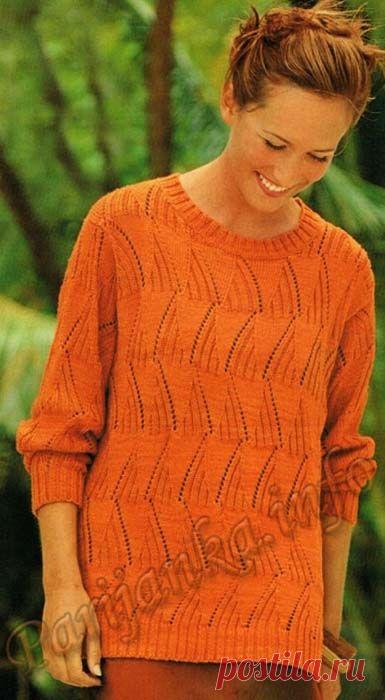 Пуловер (ж) 508 Bergere de France 1999 №3695