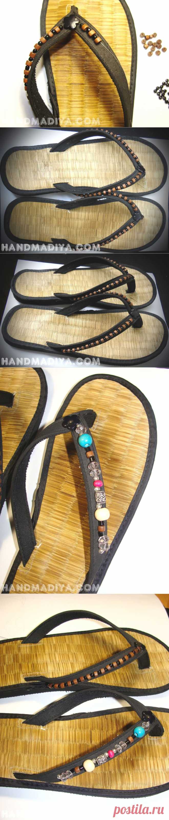 Эксклюзивные вьетнамки своими руками ~ HandMadiya.com